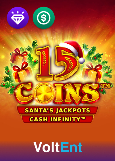 15 Coins Grand Gold Edition Santas Jackpots