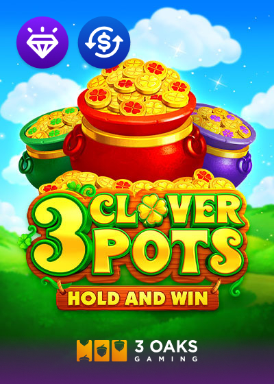 3 Clover Pots