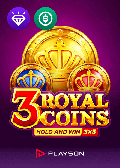 3 Royal Coins Hold and Win