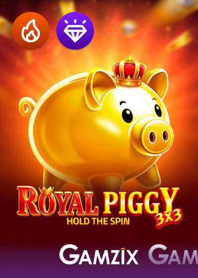 3x3 Royal Piggy Hold the Spin