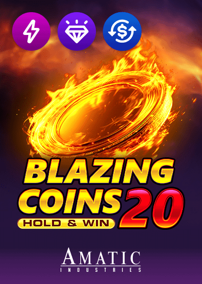 Blazing Coins 20 Hold And Win